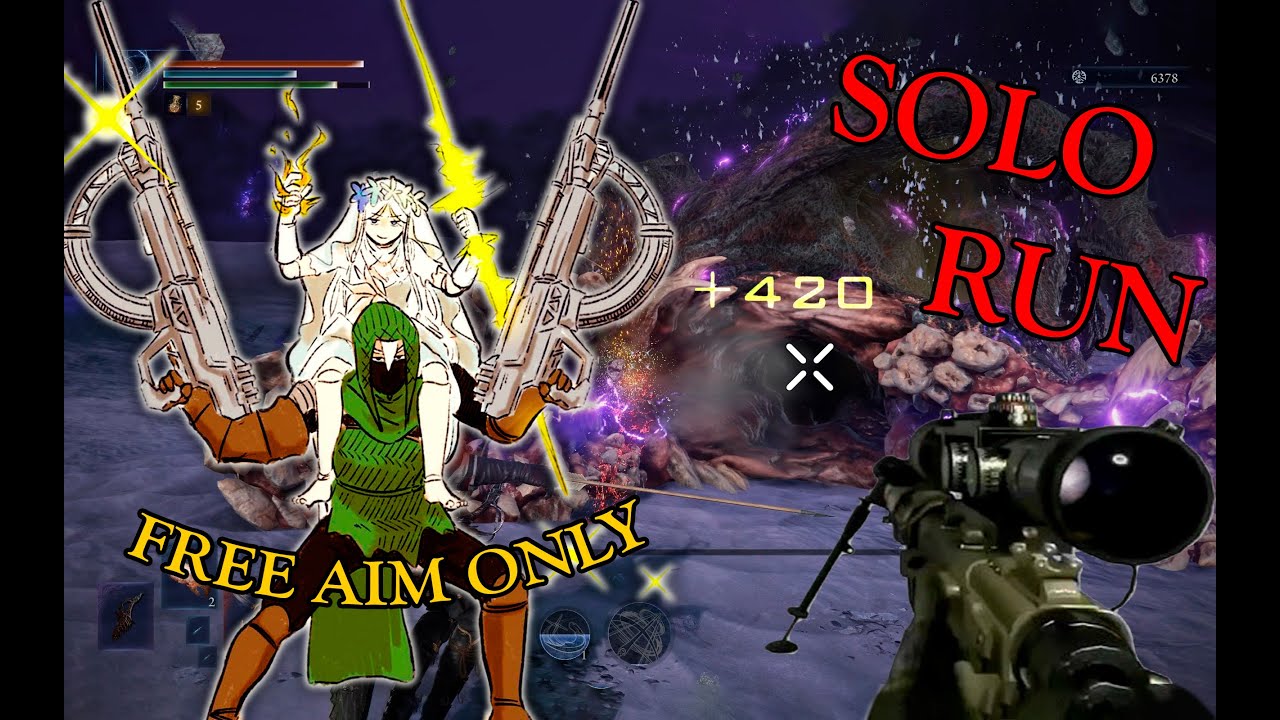 Free Aim Only Ironeye - Deep of Night Solo - Nightreign