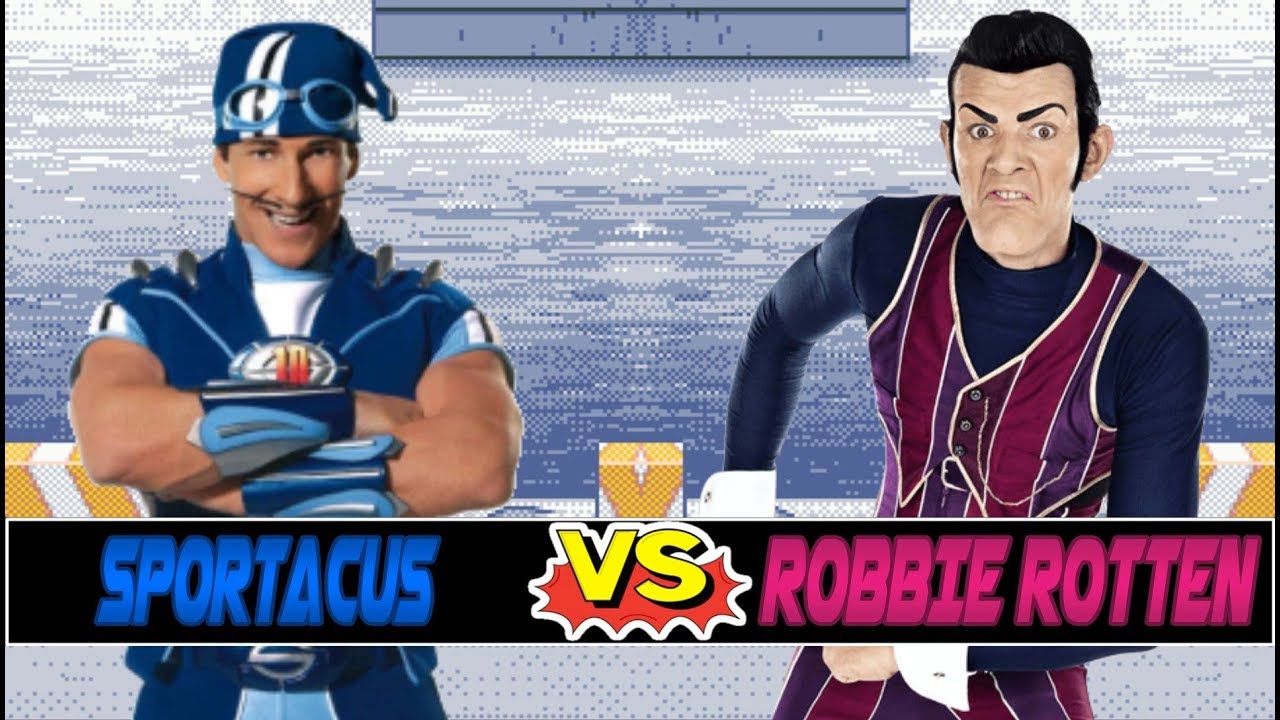 M.U.G.E.N. Battles | Sportacus vs Robbie Rotten