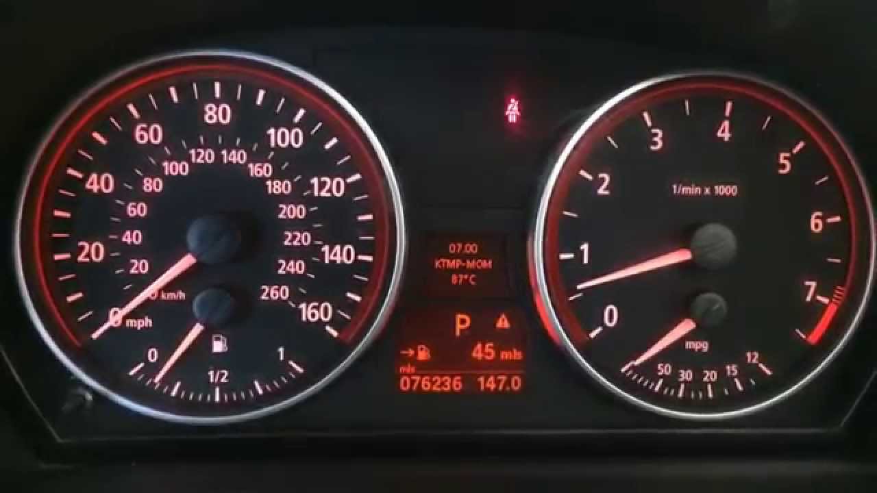 КАК ПРОВЕРИТЬ ТЕМПЕРАТУРУ ДВИГАТЕЛЯ BMW 5 серии 3 серии E90 528I 328I M5 M3