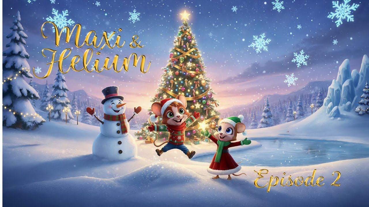 The Snowman's Fading Magic | Maxi & Helium Holiday Adventure 🎄