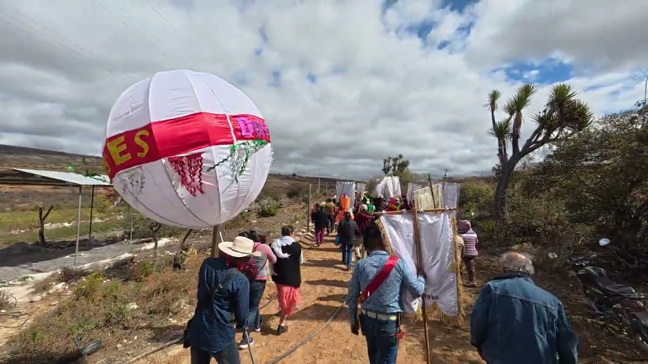 Inicio de la Prosecion👌👌👌 Guadalupe el Marrubio 2025 Santiago Acatepec Puebla 
