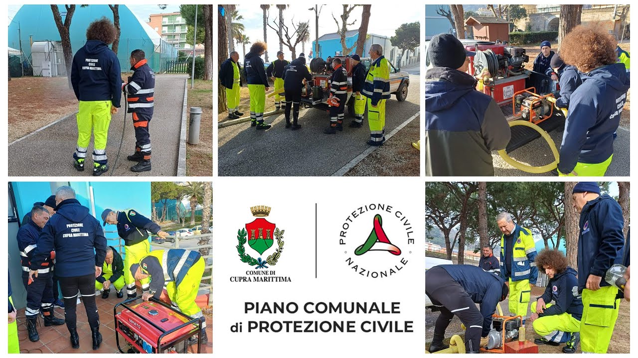Presentazione del nuovo Piano comunale della Protezione Civile