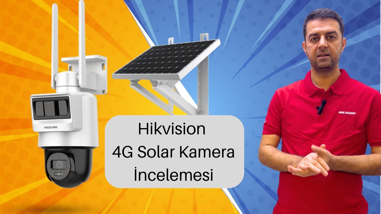 Hikvision 4G Solar PT 360 Kamera (DS-2DE2C200IWG-K/4G) (DS-2DE2C400IWG-K/4G)