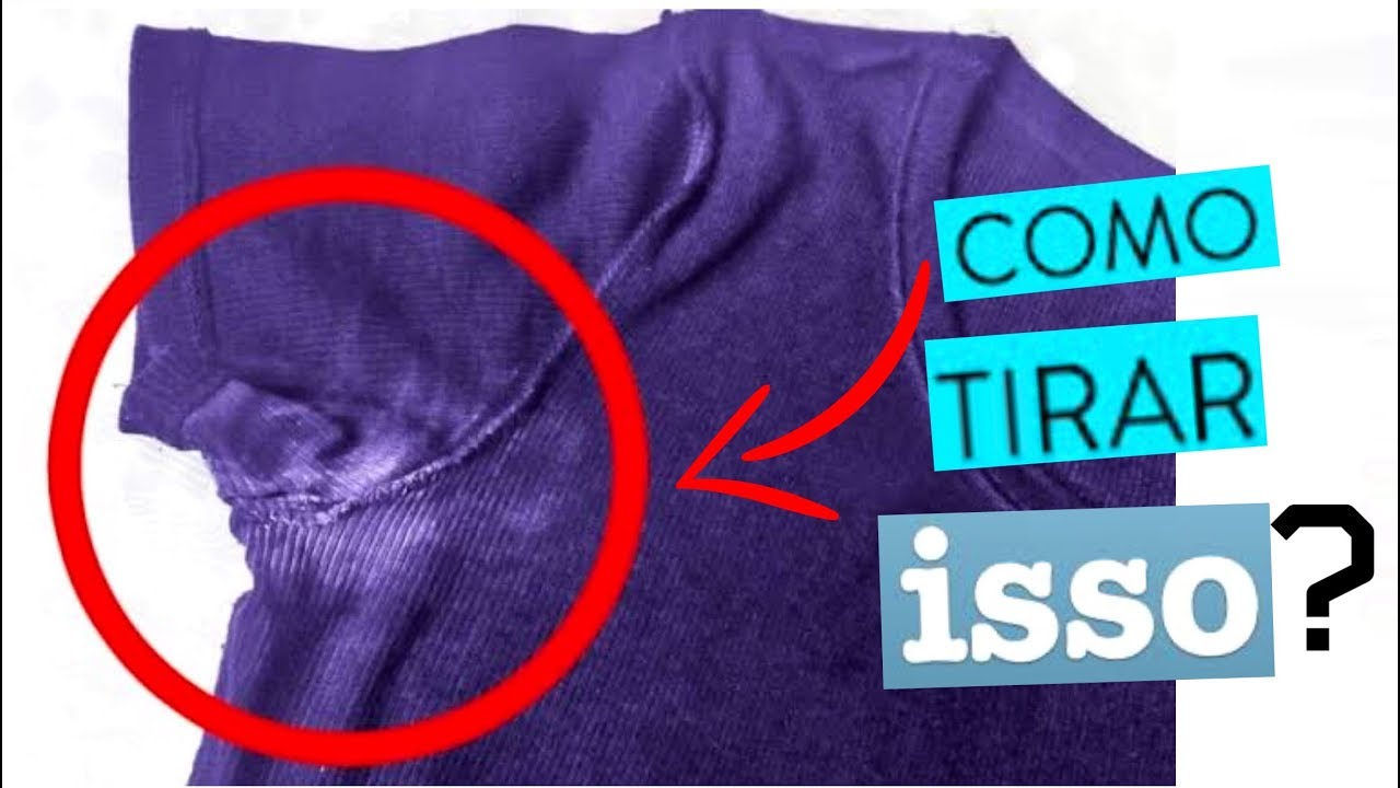 Como REMOVER crostas e manchas de antitranspirante das roupas?
