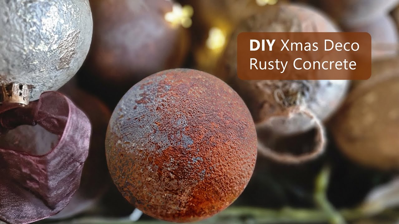DIY Kerstdecoratie Rusty Concrete