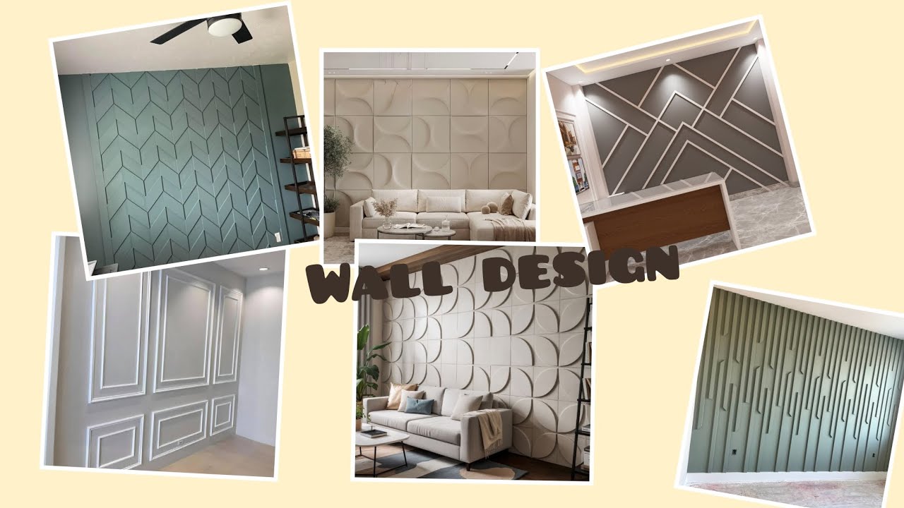 Living room Wall Decoration Ideas | Simple & Stylish #home #design #interiordesign 