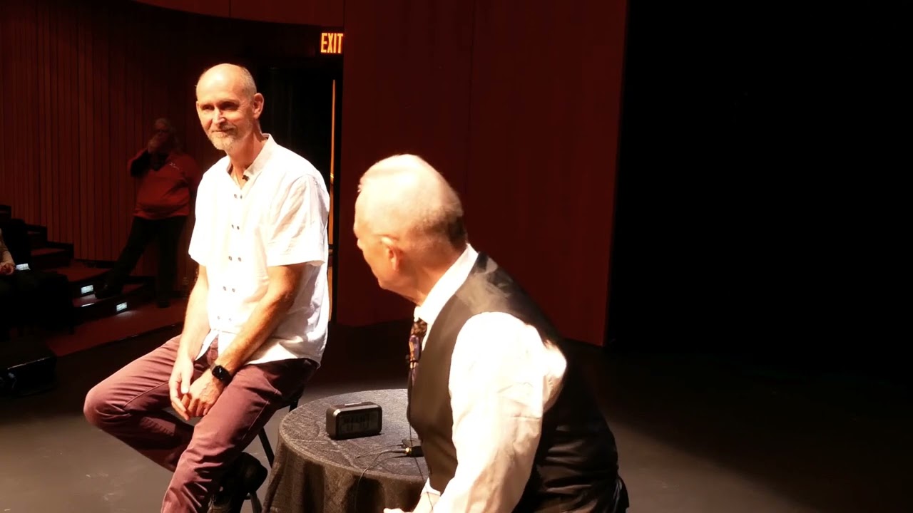 Differences of Opinion– Robert Fripp & David Singleton – Swyer Theater, Albany - September 24th 2022
