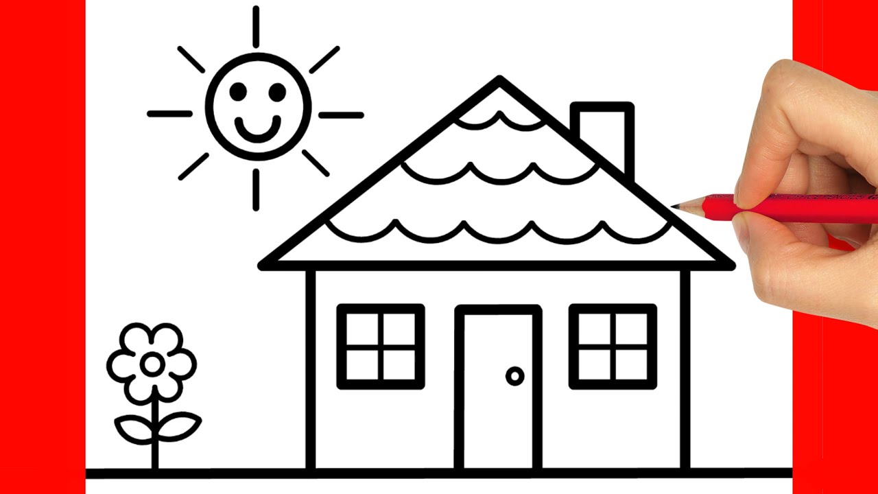 COMMENT DESSINER UNE MAISON