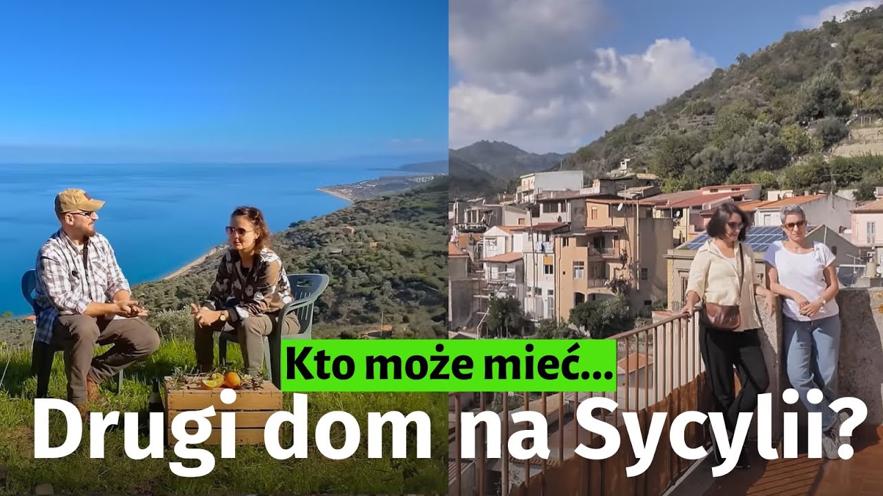 Jacy Polacy i dlaczego kupują domy na Sycylii? (ft. Paulina Wojciechowska i Kępa Marzeń)
