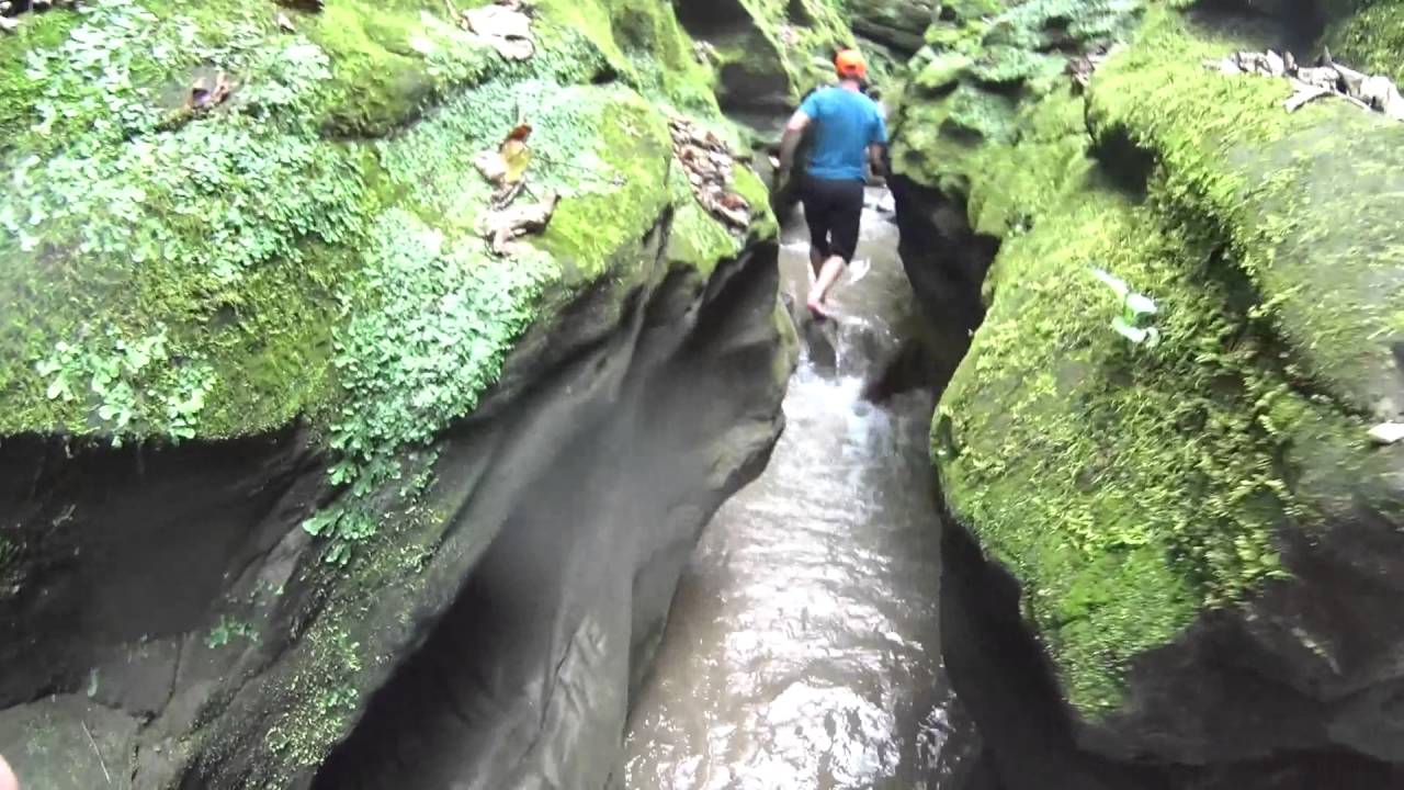 Blue Earth River Waterfall