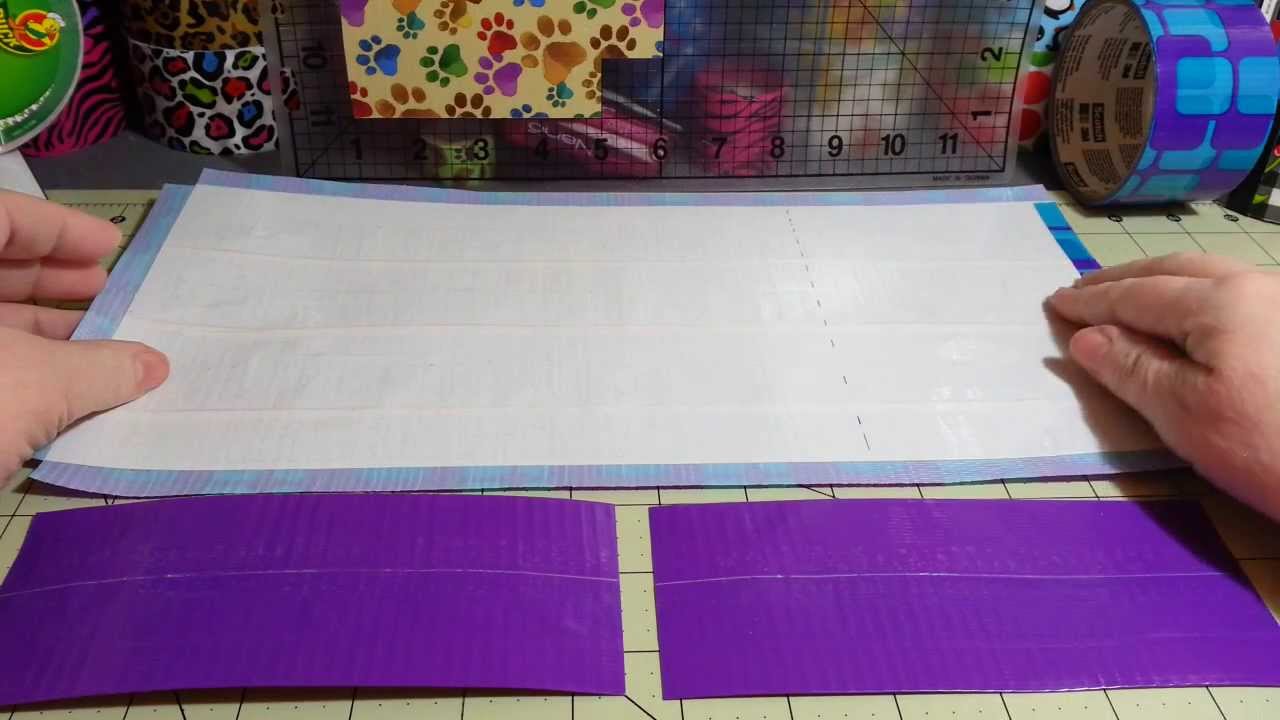 DIY- DuckTape Bible Cover Tutorial