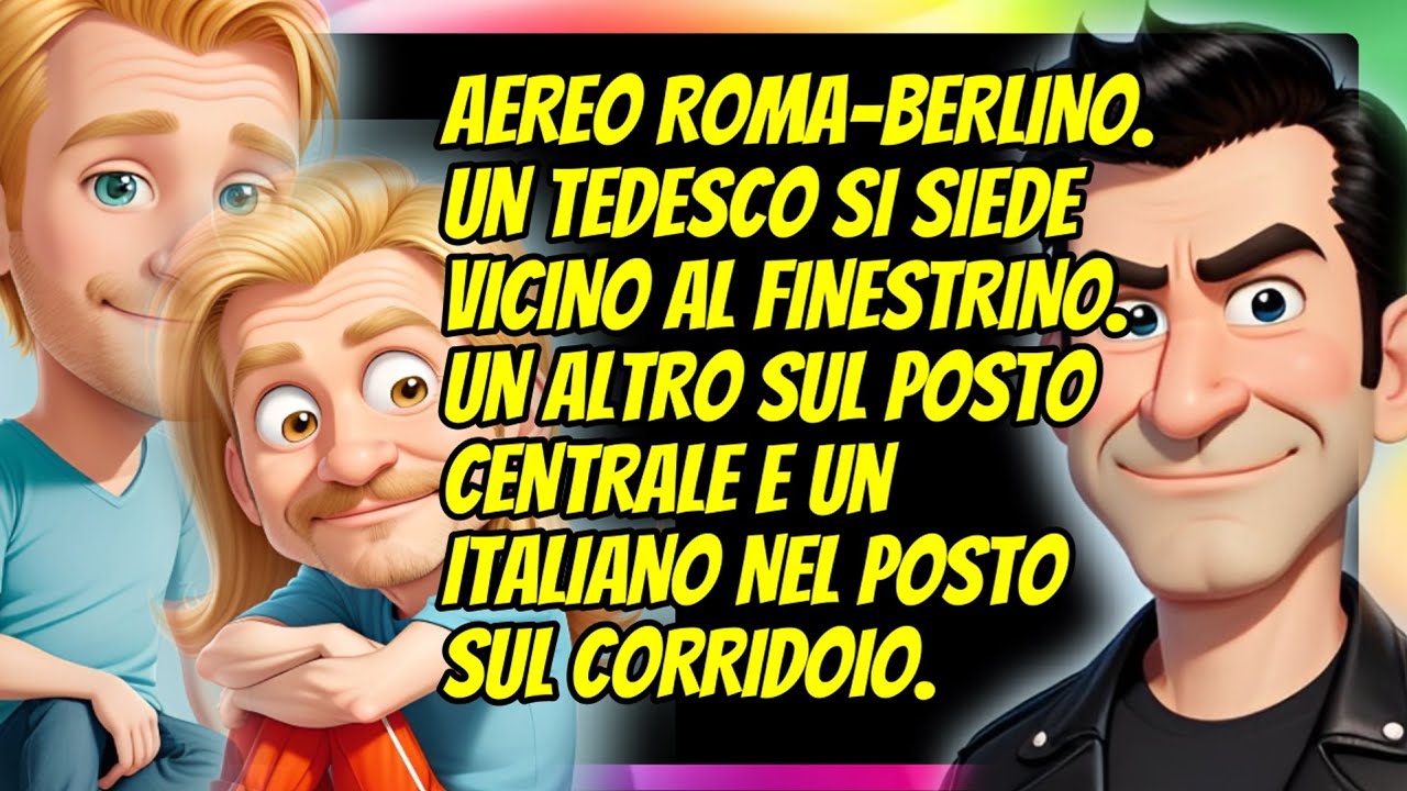 BARZELLETTA TEDESCHI E ITALIANO IN AEREO  #barzellettegratis #ridere #barzellette #umorismo #risate