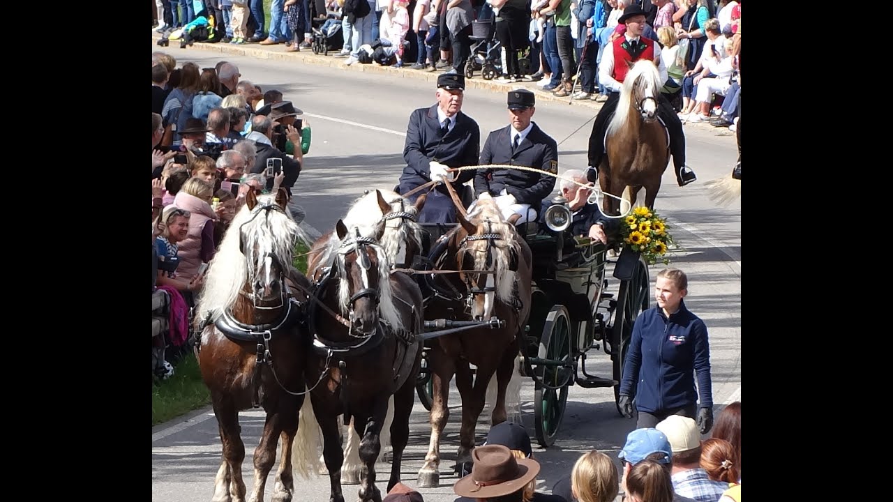Rossfest 2022 - Historischer Festumzug in Sankt Märgen am 11.09.2022
