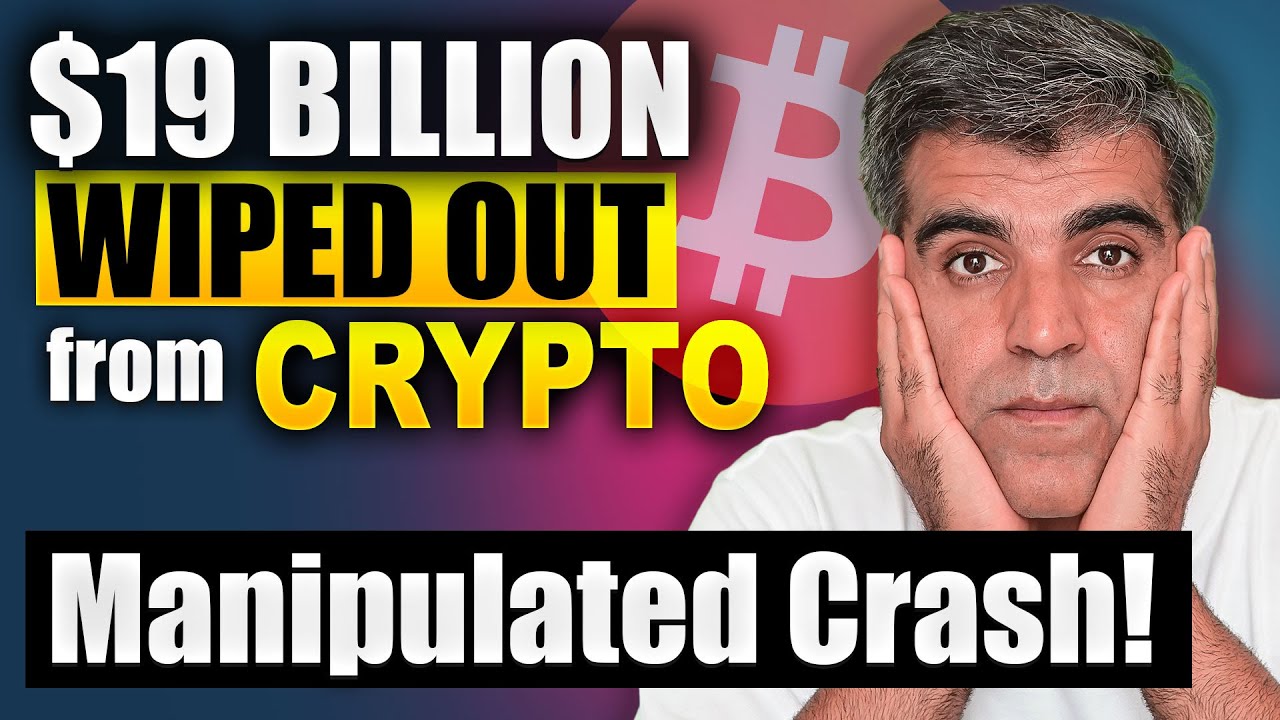 📉 $19 BILLION Wiped Out! Was The Crypto Crash MANIPULATED? (My Full Investigation)