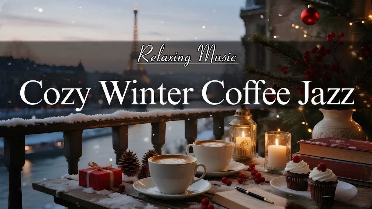 Cozy Winter Coffee & Jazz ☕⛄ Warm Smooth Jazz Instrumental Music for Work & Focus