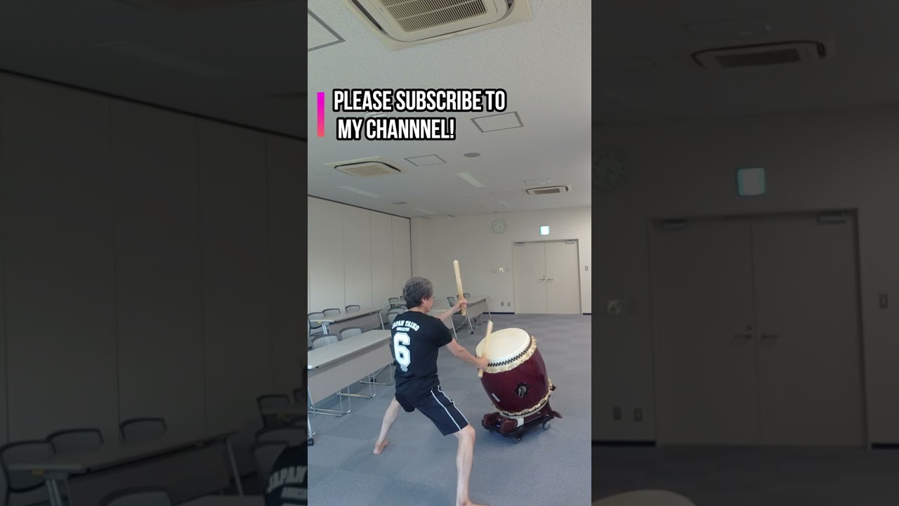 和太鼓　基礎打ちの稽古 #shorts #shortsvideo #taiko #japanesedrums #japan #drums