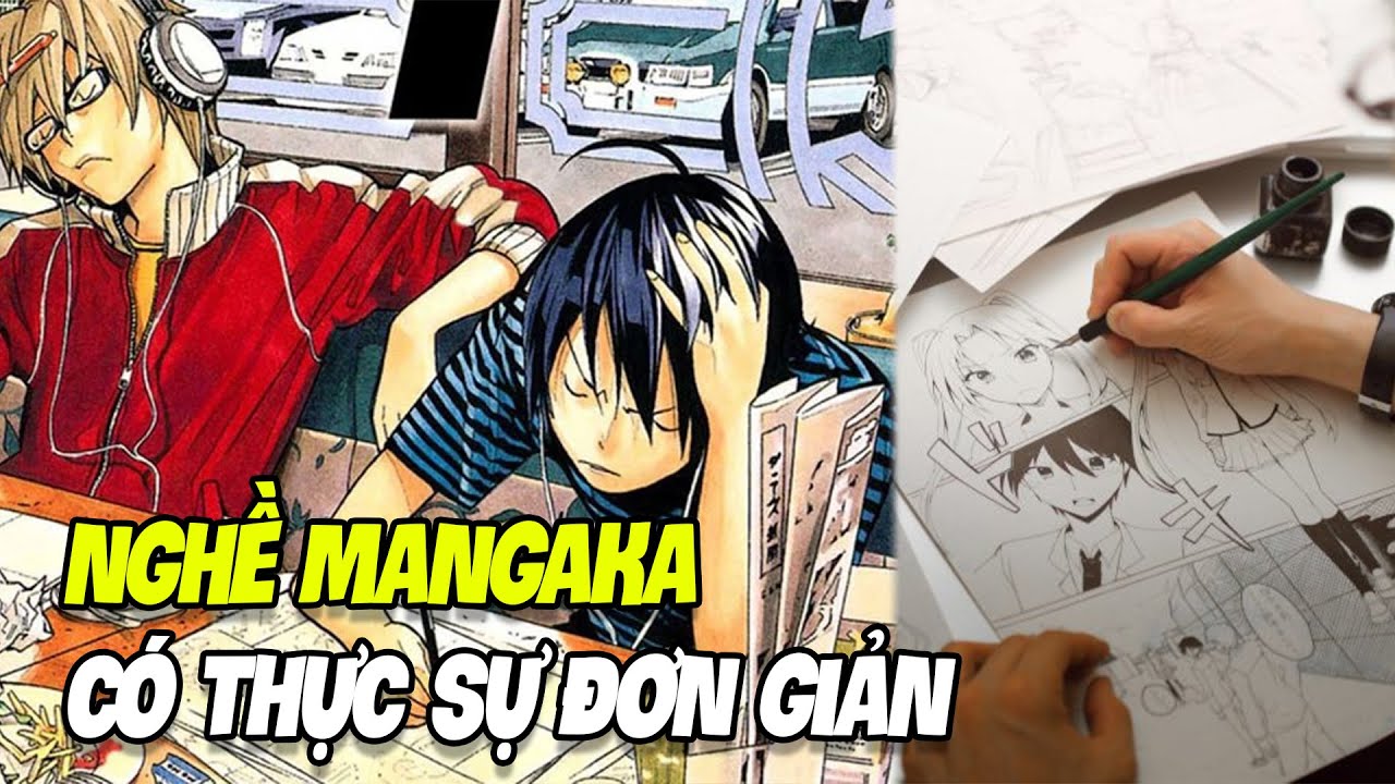 Nghề Vẽ Manga c&oacute; NH&Agrave;N Như Bạn Tưởng ???