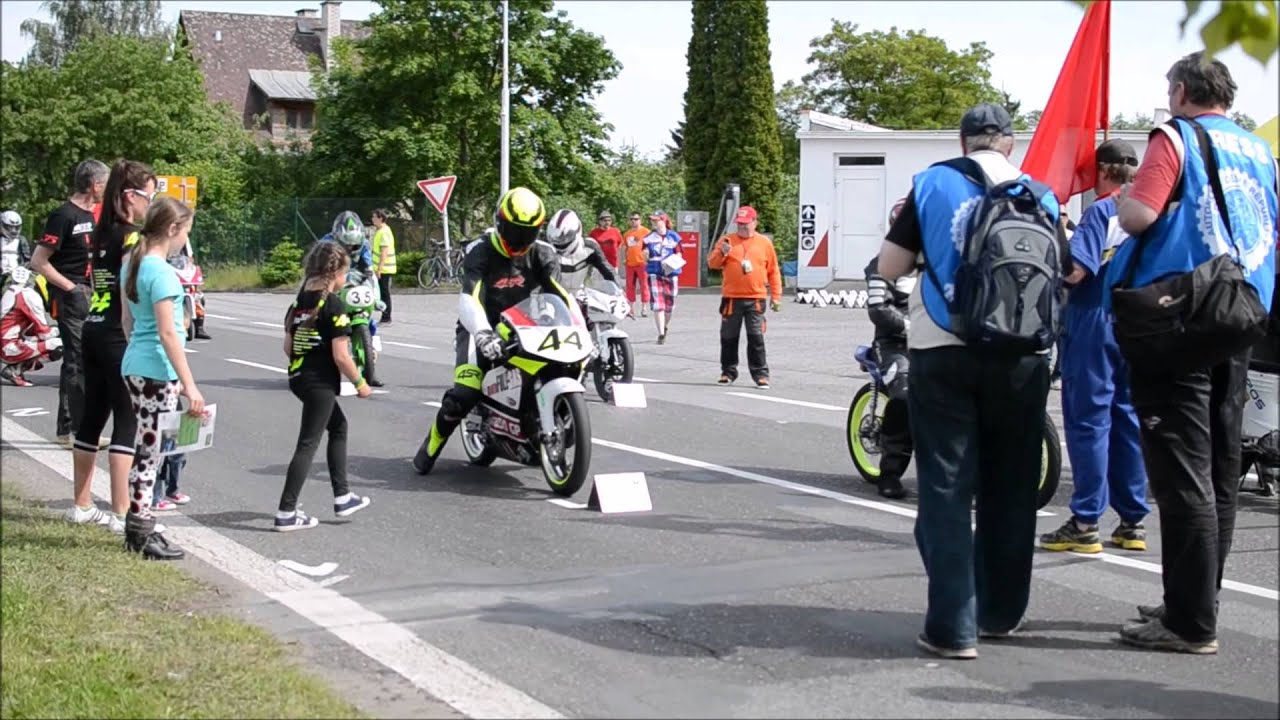 Cena města Jičína 2015 - Start kategorie Jawa 50
