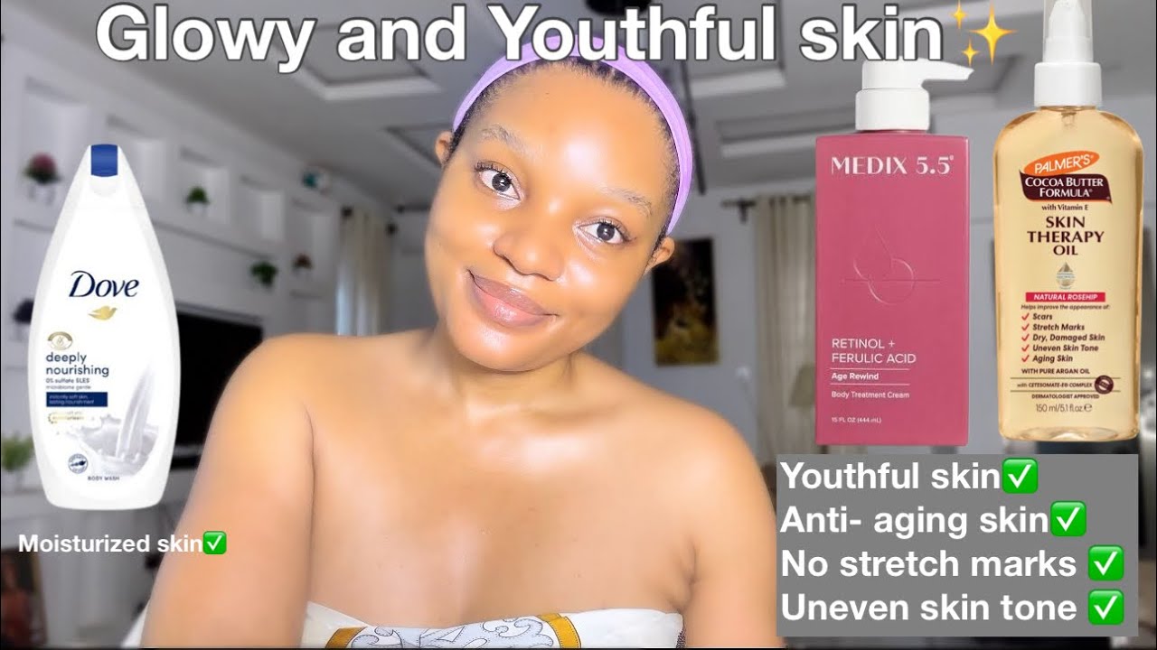 Идеальный уход за телом для сияющей и молодой кожи✨ | Борьба со старением, отсутствие растяжек ✅