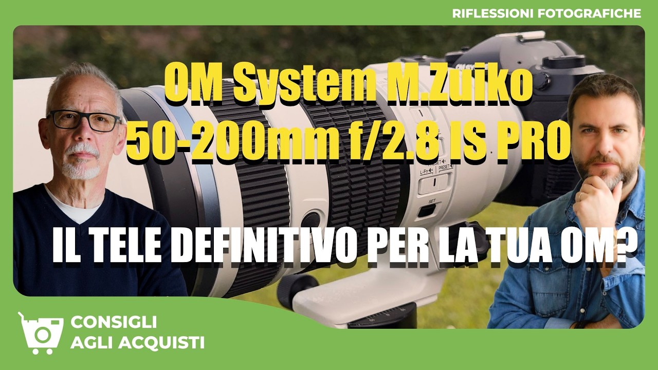 OM System M.Zuiko 50-200mm f/2.8 IS PRO: Prova Completa e Analisi Tecnica