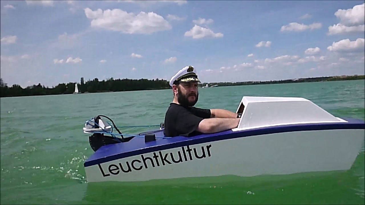 3 Wassertage in Leipzig mit dem Rapid Wahle Mini Boat