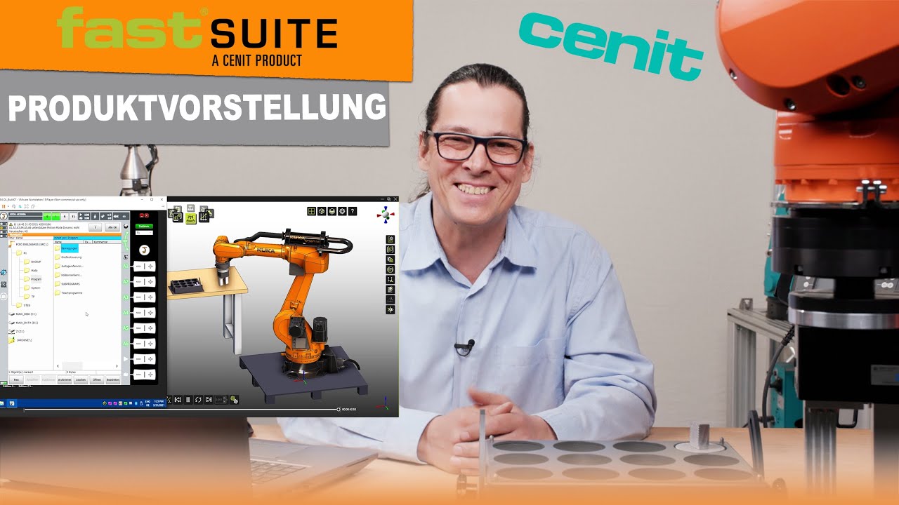 So funktioniert die Roboter Simulation und Offline-Programmierung mit FASTSUITE | Der Roboterkanal