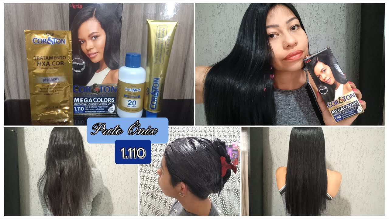 Cor&Ton Preto Ônix 1.110