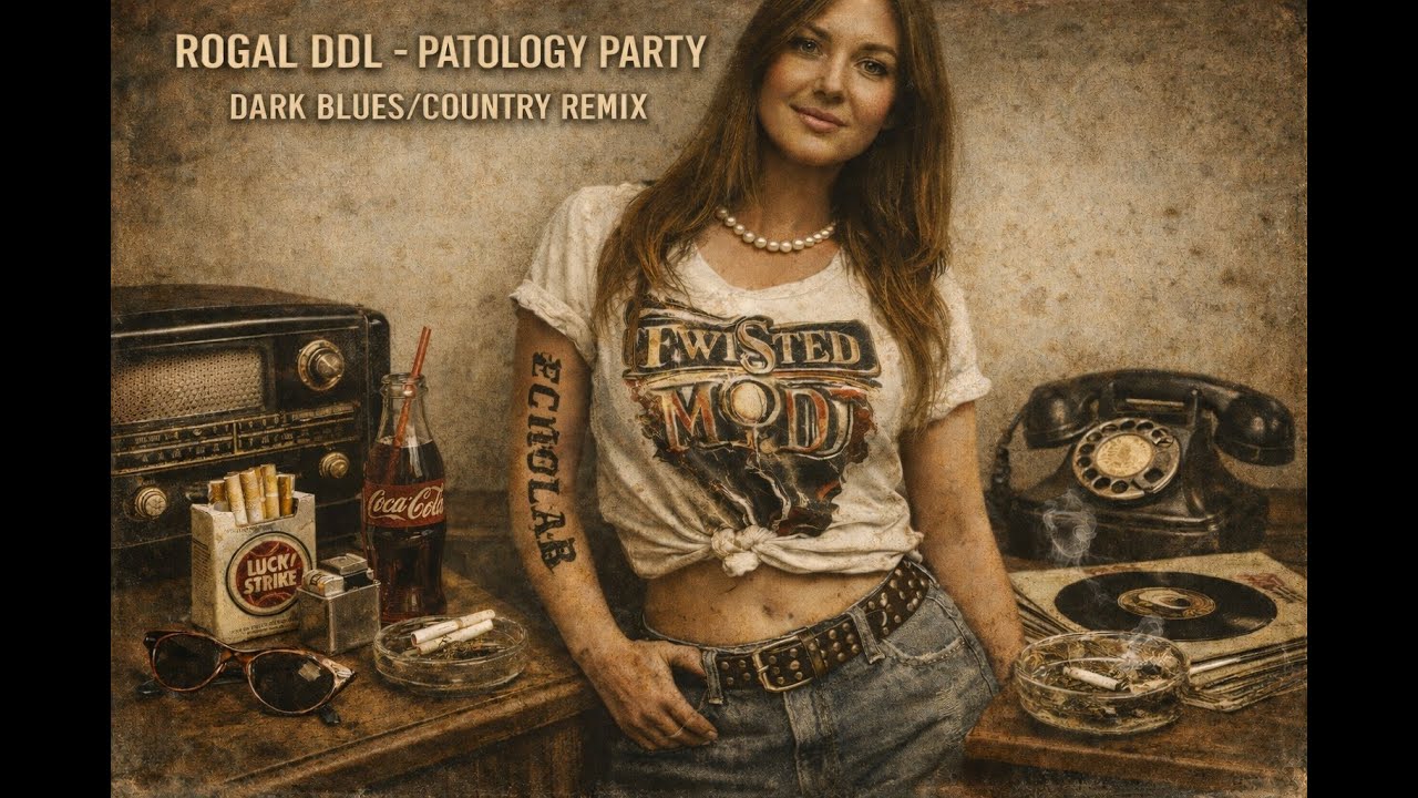 ROGAL DDL - PATOLOGY PARTY DARK BLUES/COUNTRY REMIX (FEMALE VOICE REFRAIN) #cover #rap #song