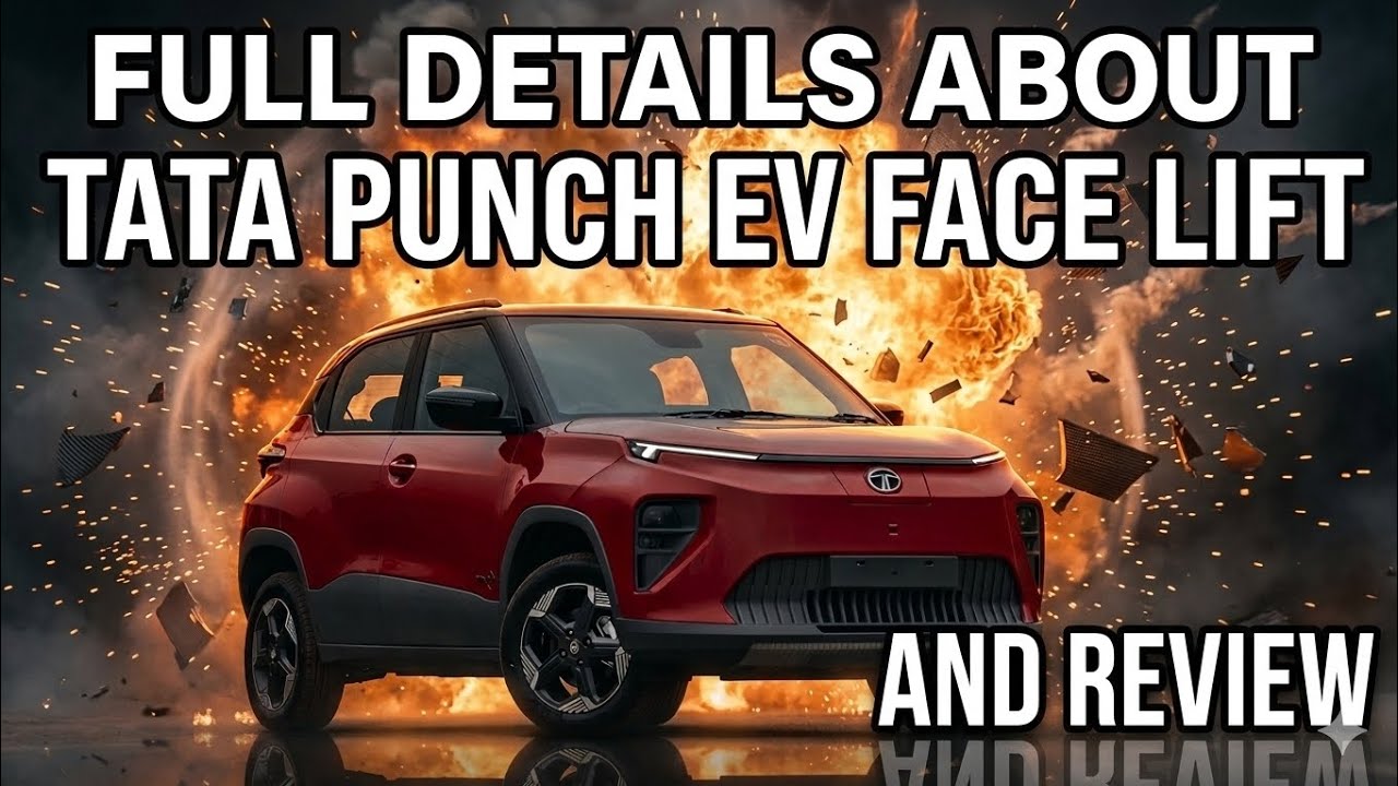 Full details about tata punch ev face lift | 2026 Tata punch ev facelift | Full Review 