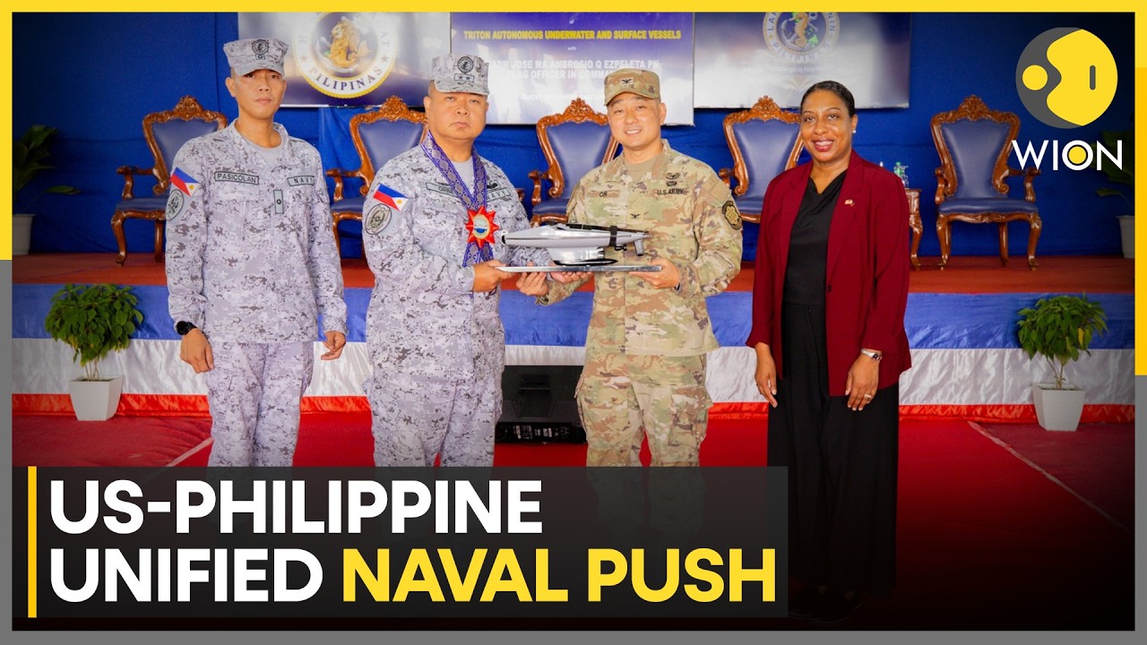 US Hands Philippines $13M Sea Drones to Boost Maritime Surveillance  | WION News