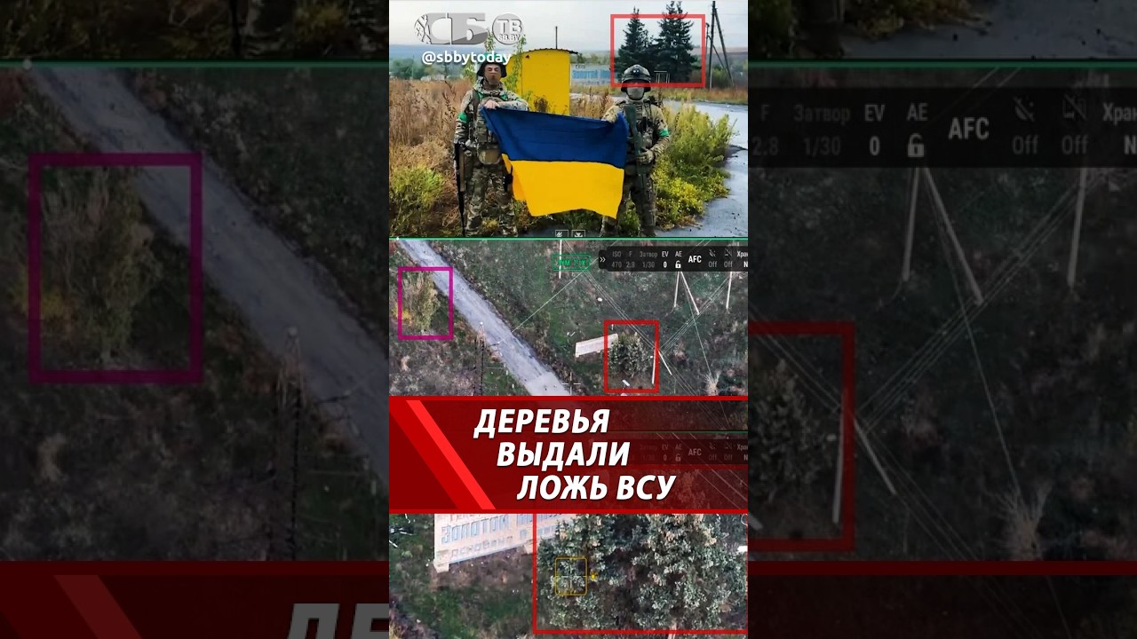 Провал победы ВСУ! ВРАНЬЕ! Откуда флаг Украины в селе Золотой Колодезь?