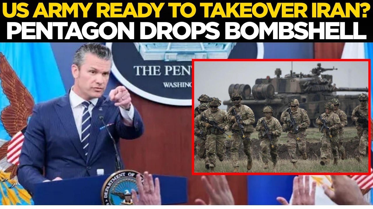 LIVE: Pete Hegseth holds Pentagon briefing as US hits Iran with intense strikes | US News Live