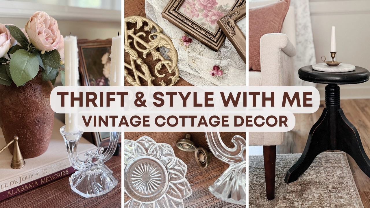 Thrifted vs Styled High End Decor Looks on a Budget | Thrift & Decorate With Me