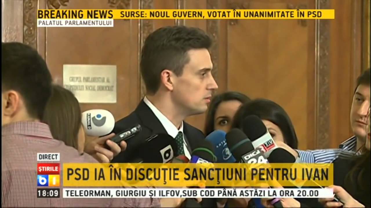 Catalin Ivan: Nu s-a discutat sanctionarea mea