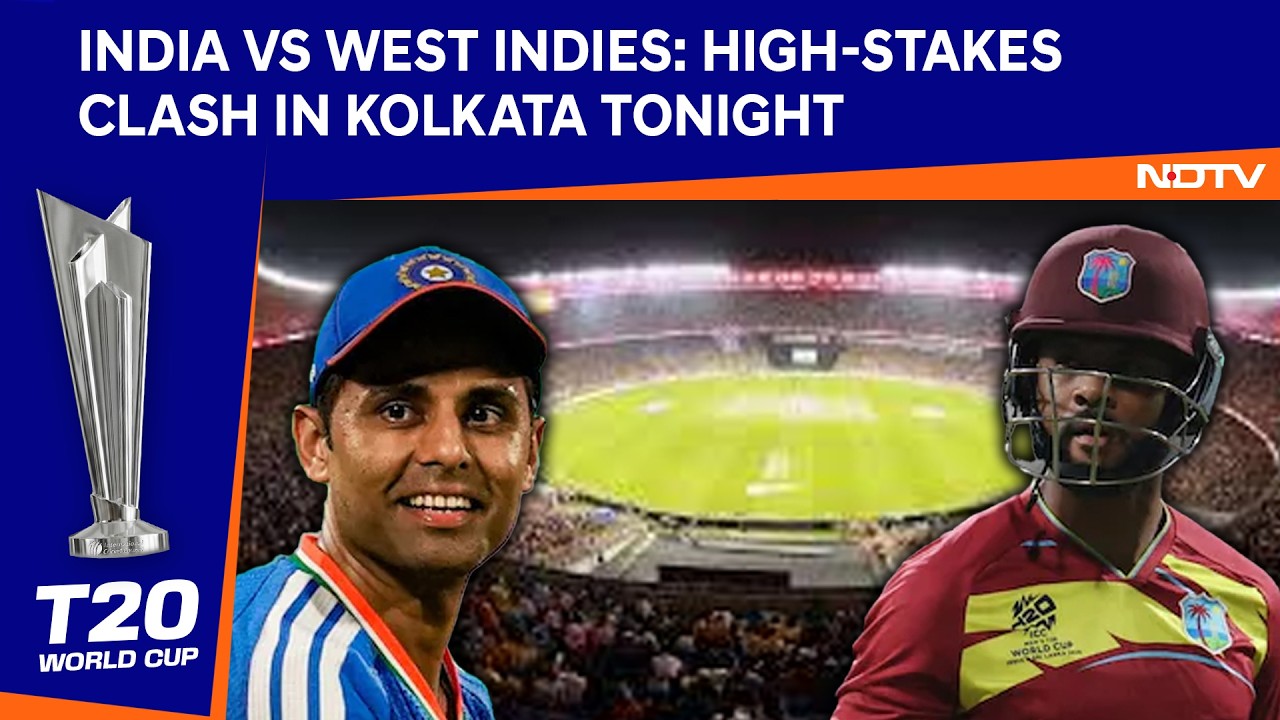 T20 World Cup 2026 | India Vs West Indies: Virtual Quarter-Final Showdown In Kolkata Tonight