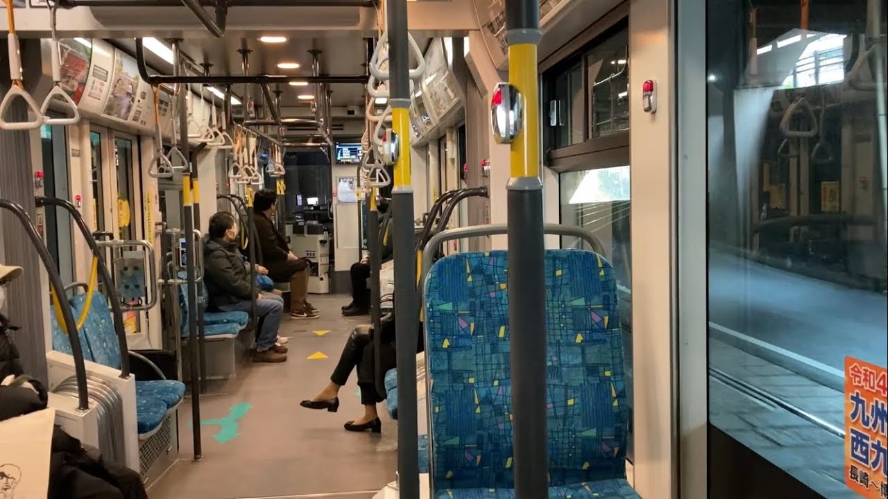 【東洋IGBT】長崎電気軌道3000形3002,3003号走行音 / Nagasaki-electric-tramway 3000 sound
