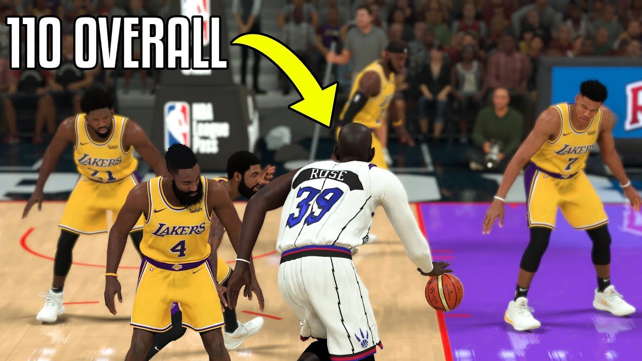 Giant 110 Overall Player vs The 10 Best Players In NBA 2K20!