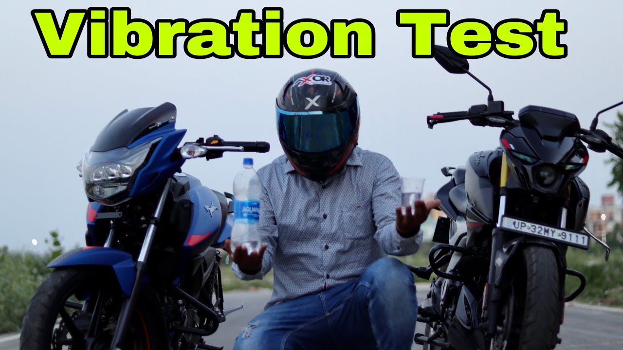 Pulsar N160 Vs Tvs Apache Rtr 160 2v 2023 New Model Bs7 E20 Vibration Test || Vibration Comparisons