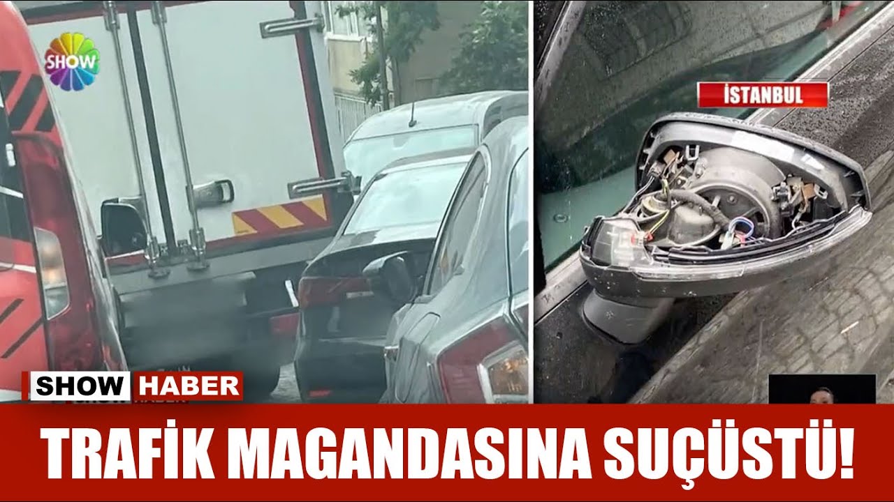 Trafik magandasına suçüstü!