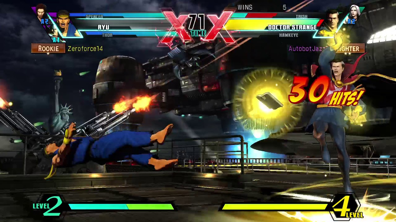 UMvC3 - Zeroforce14 vs. AutobotJazz1