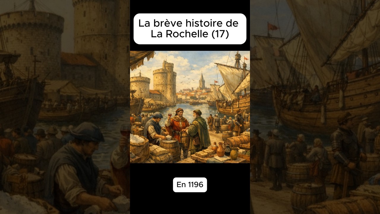 La brève histoire de La Rochelle. 