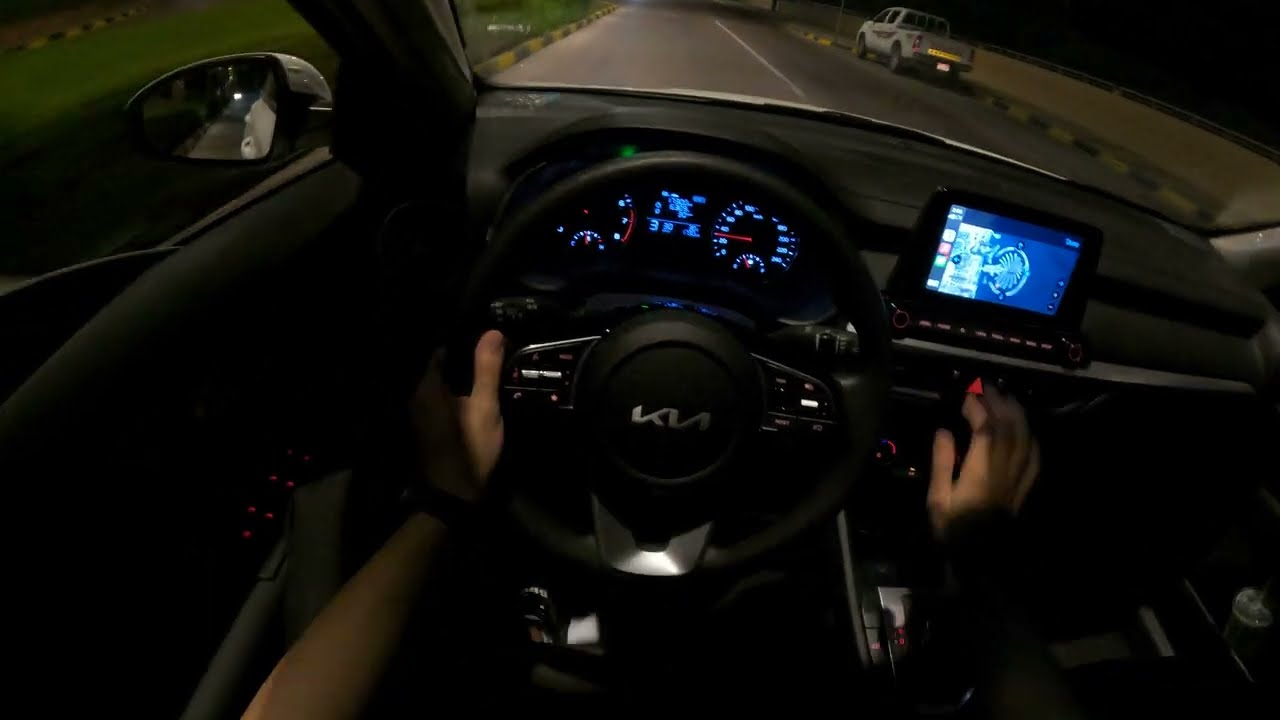 kia cerato 2022 pov night drive in dubai #kia #cerato #testdrive #povtestdrive #pov