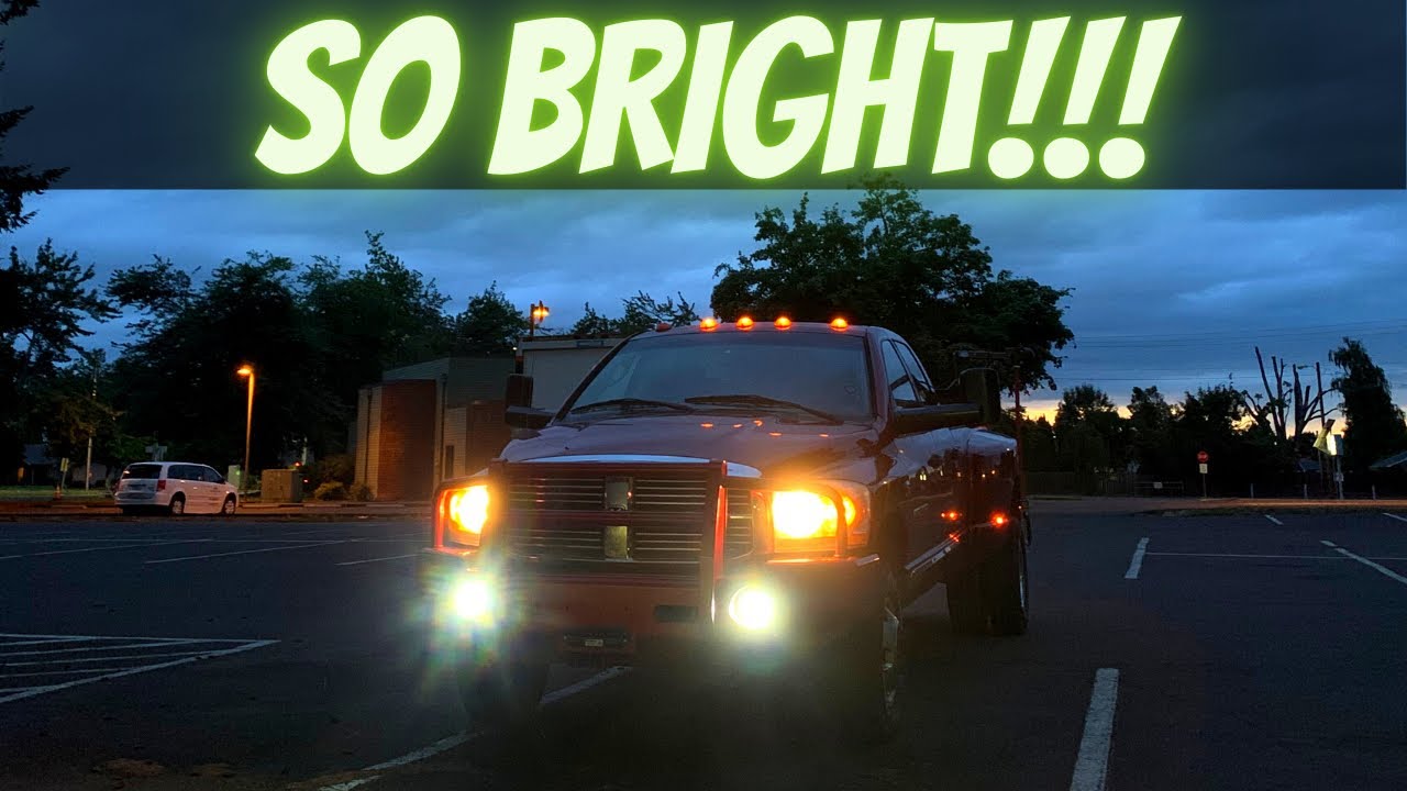 These RIGID Fog Lights Are Amazing!!!