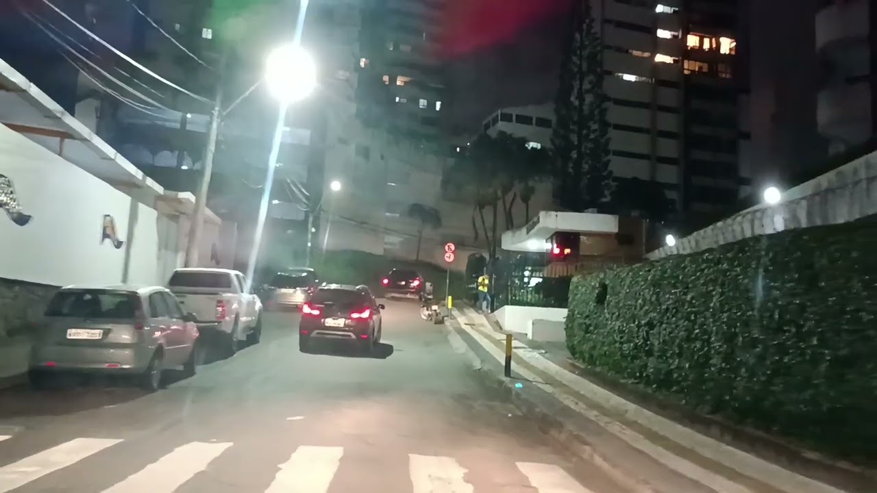 DRIVING DOWNTOWN - Night drive around SALVADOR, BAHIA, BRASIL / Dirigindo a noite na Capital Baiana