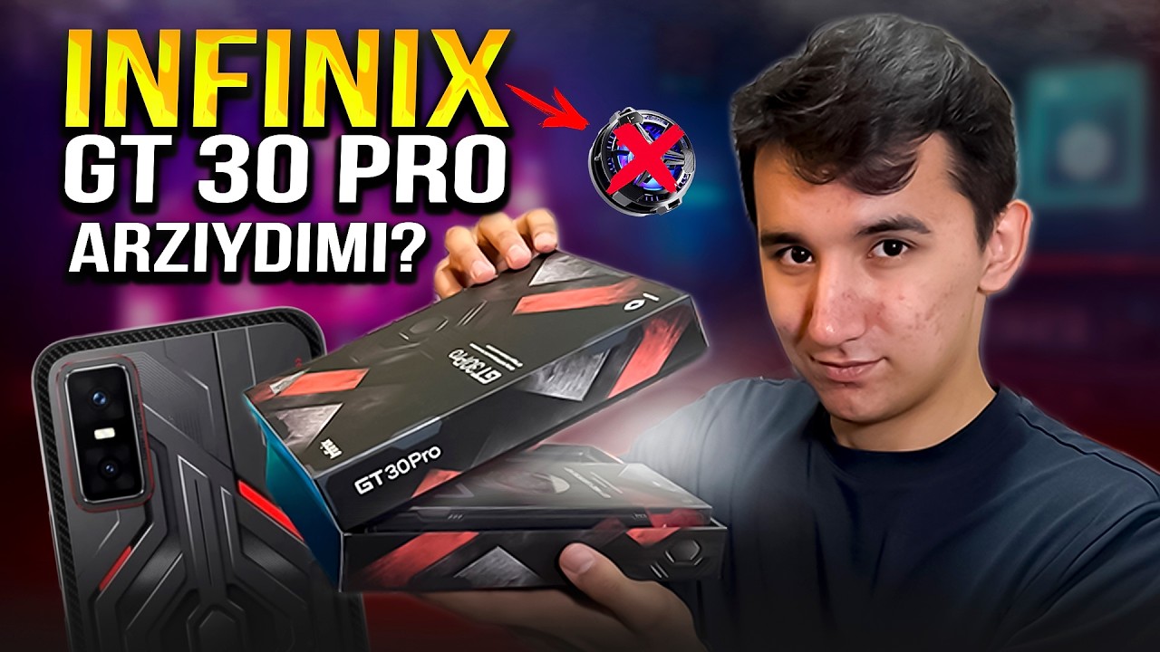 INFINIX GT 30 PRO HAQIDA BARCHA HAQIQATLAR