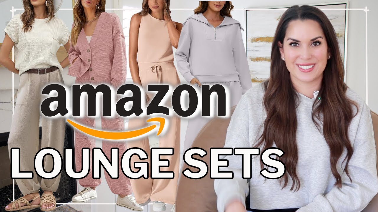 HUGE Amazon Loungewear Haul *The CUTEST Matching Sets!*