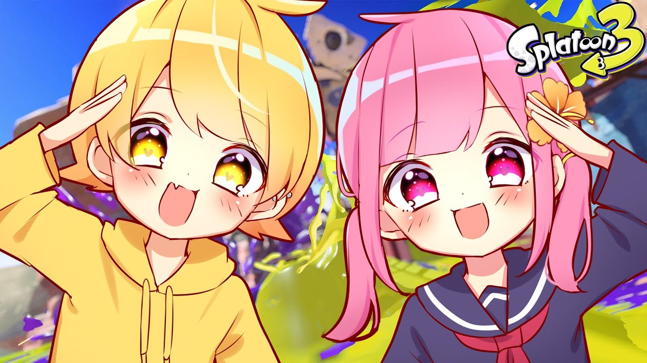 弟子のスプラトゥーン3となーなしてみた