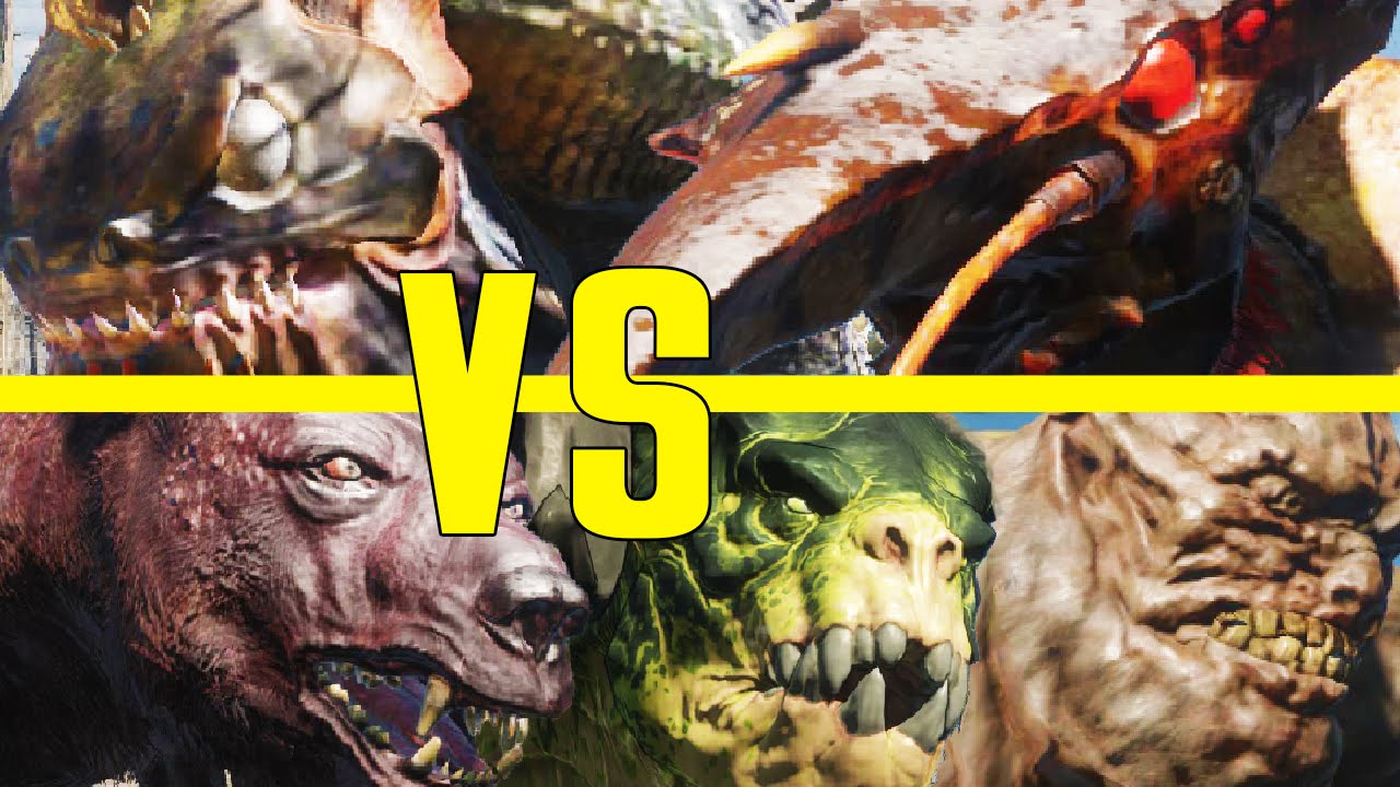 Far Harbor Beasts VS Commonwealth Creatures! - Fallout 4 Creature Deathmatch