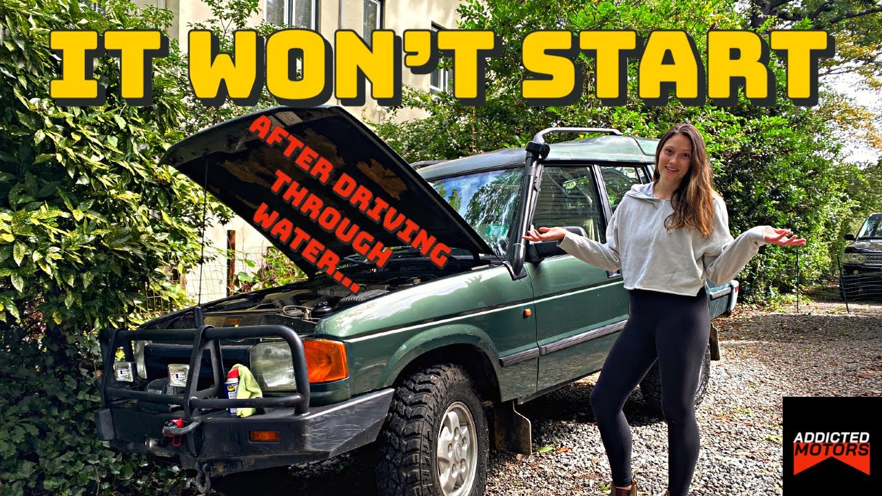 Land Rover Discovery 1 - Crank NO START After Speeding Through Flood Water (Diag + FIX!)