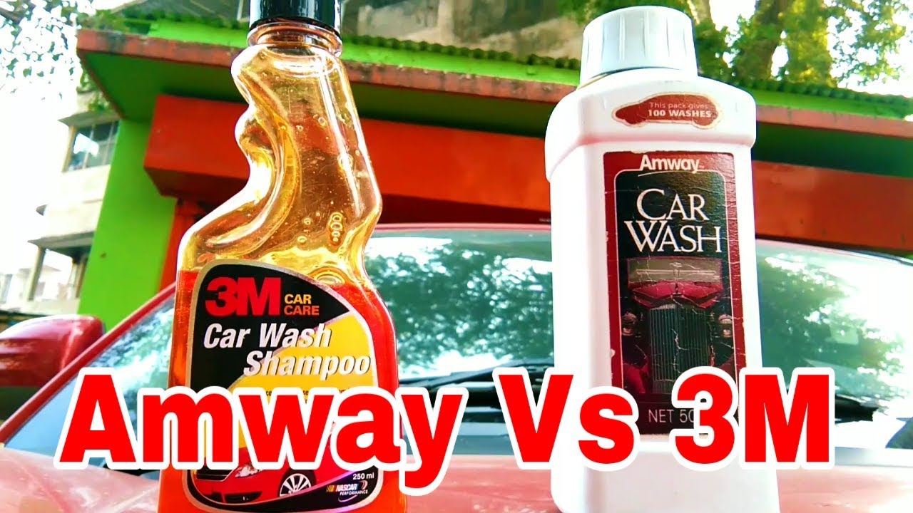 Amway Car Wash vs 3M Car Shampoo Comparison@UNIQUEADVISEMASTER